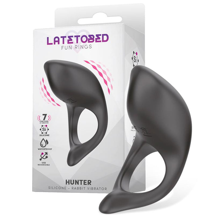 Hunter Anillo Vibrador USB Impermeable Silicona