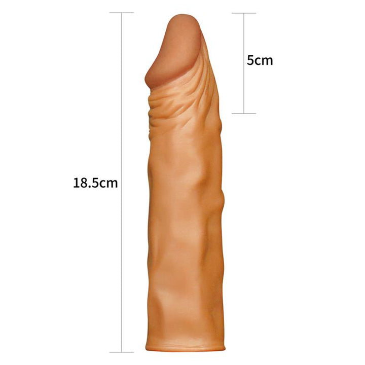 Funda para el Pene Add 2 Pleasure X Tender Marron