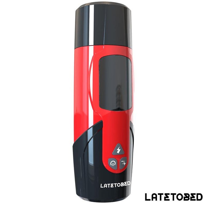 Telio Masturbador Advanced con Rotacion Thrusting y Gemidos con Ventosa