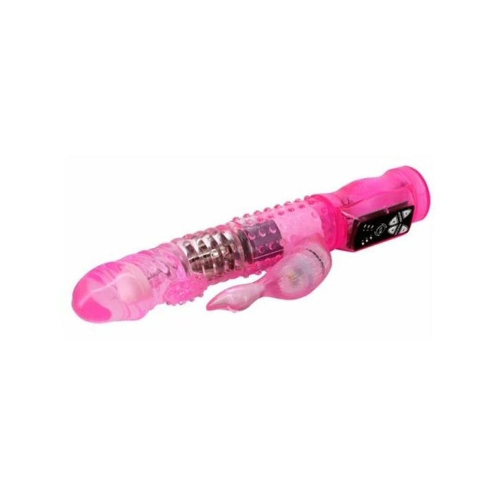 Vibrador con Rotador Cute Baby Rosa