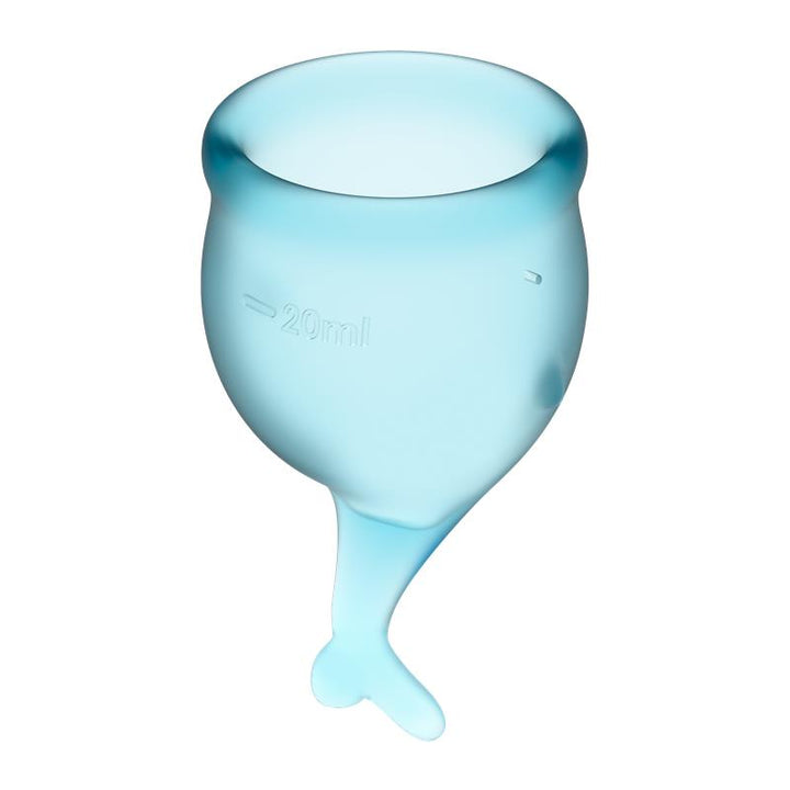 Copas Masturbadoras Feel Secure Light Blue Pack de 2