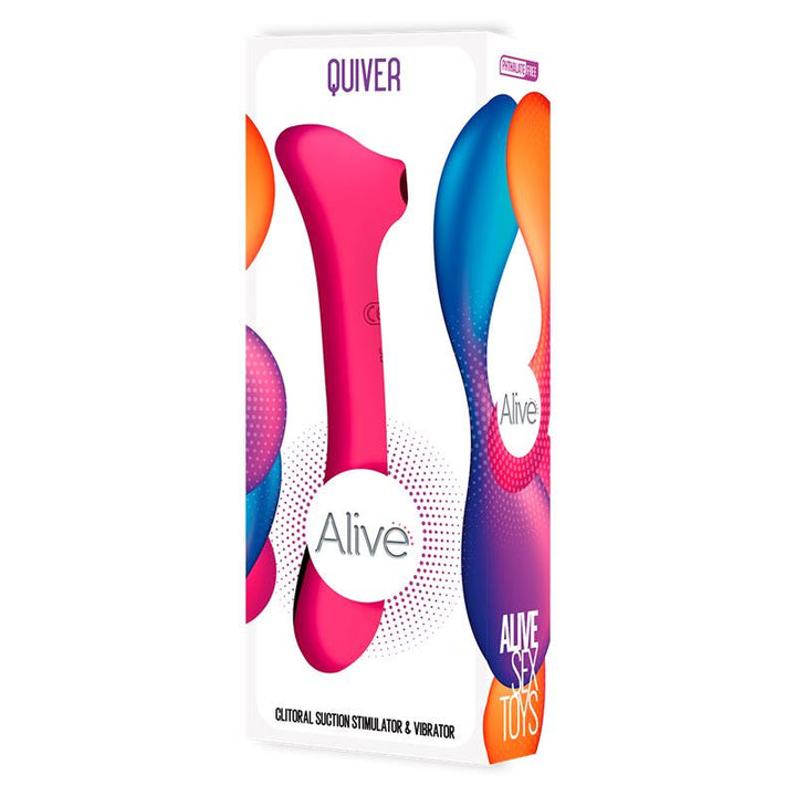 Quiver Succionador de Clitoris Magenta