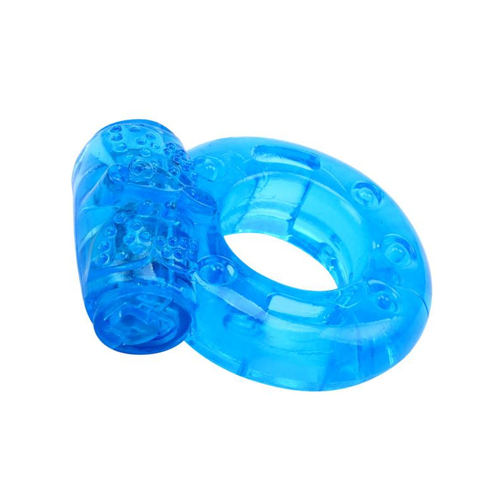 Anillo para el Pene y Vibracion 18 cm Azul